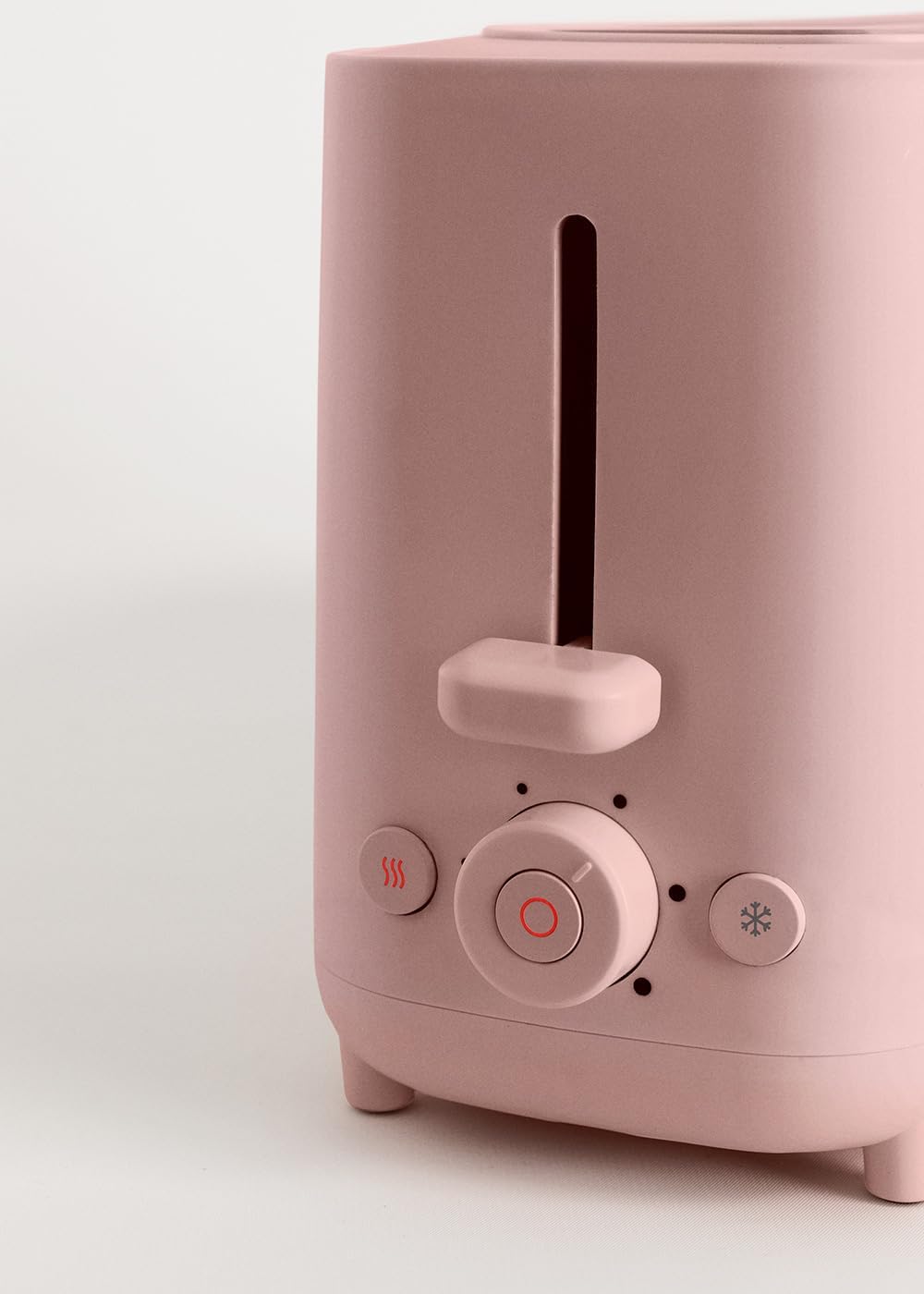 CREATE/TOAST STUDIO XL/Toaster Pastellrosa / 6 Leistungsstufen, Krümelschublade, Thermostat, Auftaue