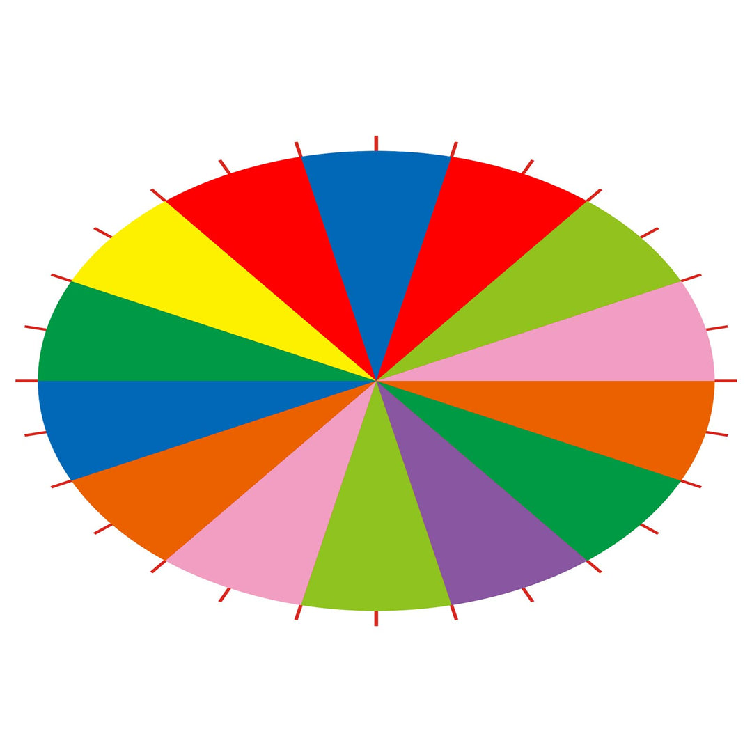 SPYMINNPOO Regenbogen Schwungtuch, 3/3,6/6 Meter Bunt Fallschirm für Kinder Spielzeug, Mehrfarbiges