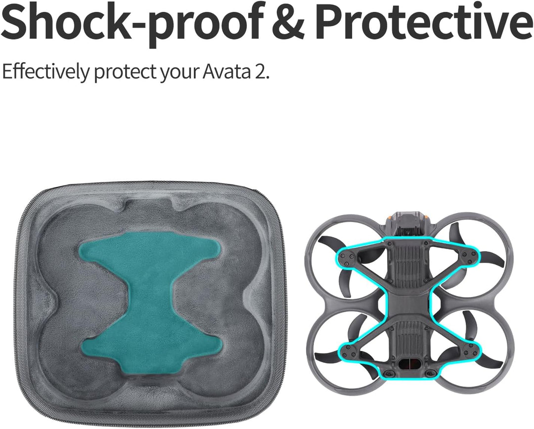 ZJRXM Tasche für DJI Avata 2 Drone, Portable Reisetasche Handtasche Tragetasche für DJI Avata 2 Dron