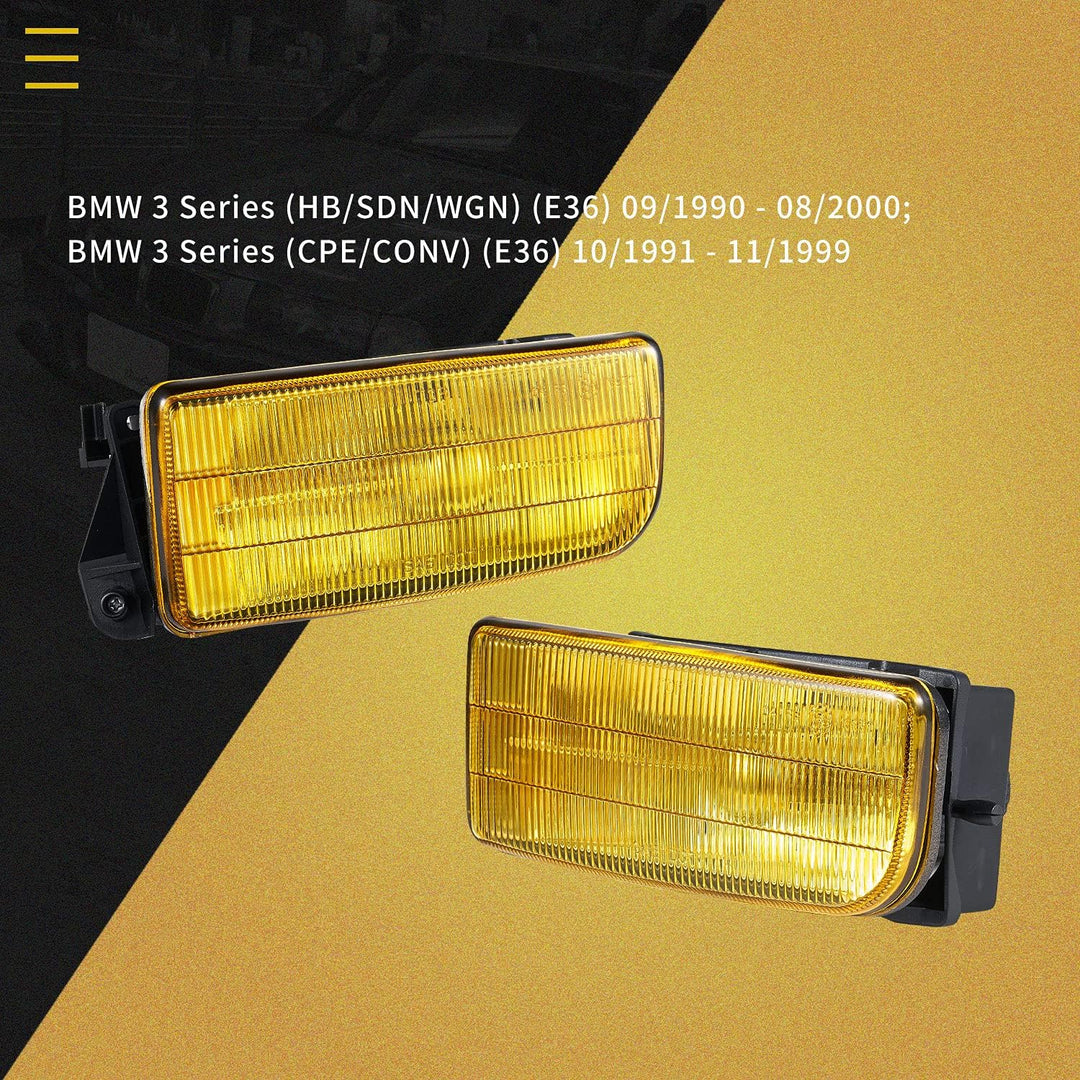 Nebelscheinwerfer passt für BMW 3 Series (HB/SDN/WGN) (E36) 09/1990-08/2000 3 Series (CPE/CONV) (E36