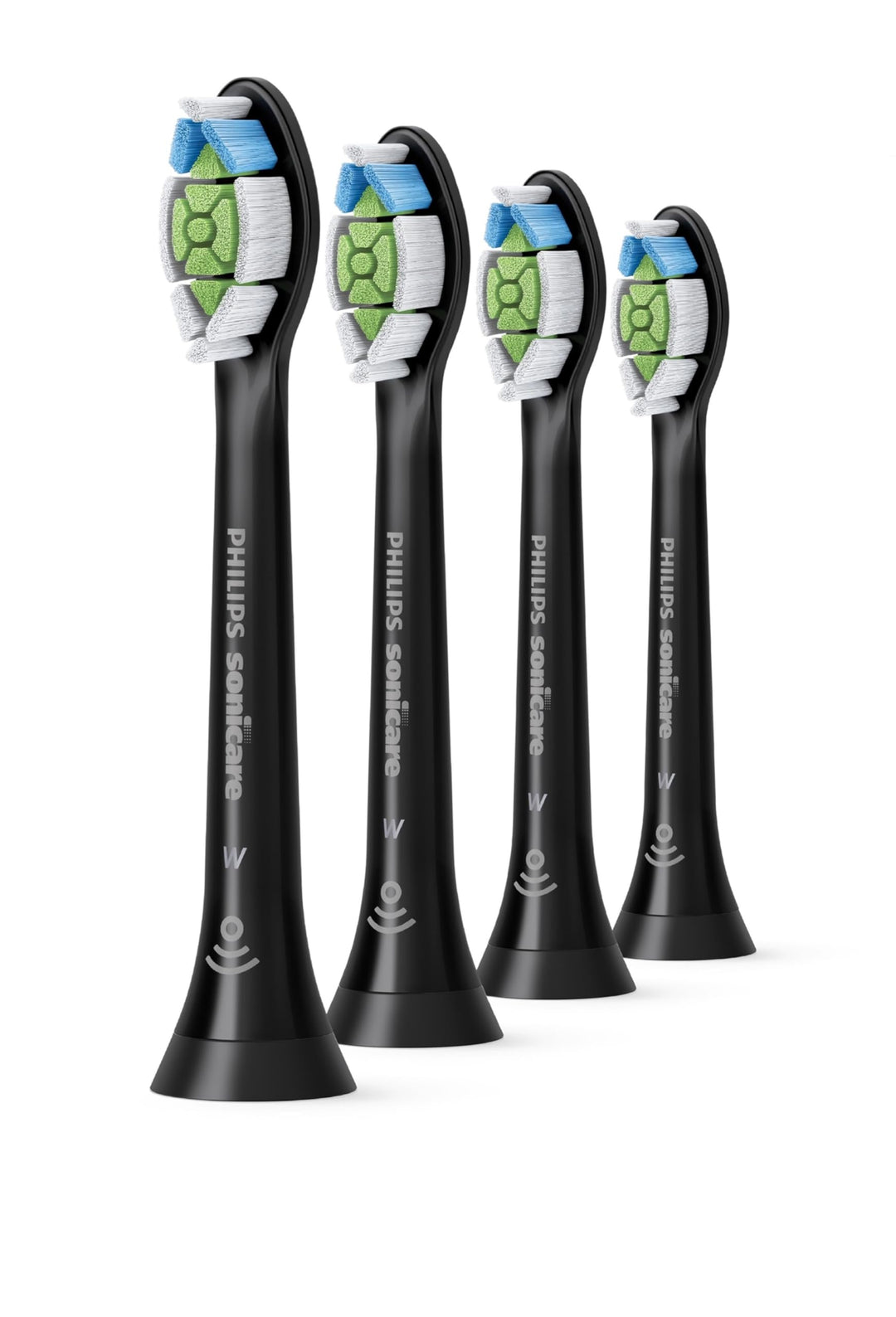 Philips Sonicare Original W2 Optimal White Standard Bürstenköpfe für Schallzahnbürsten – 4er-Pack, i