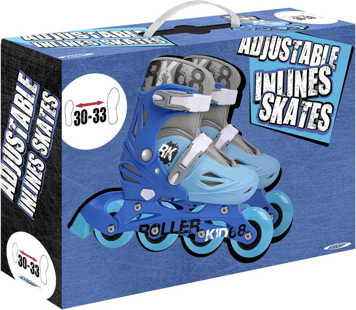 STAMP - ROLLERS INLINES / TRISKATES Einstellbar 2 in 1 STAMP Mixte 30-33 Blau, STAMP Mixte 30-33 Bla