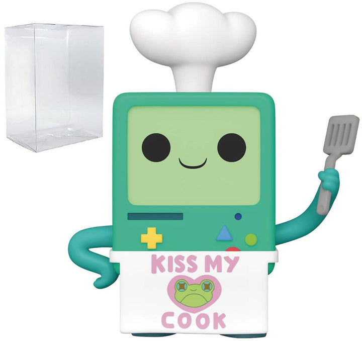 Funko Adventure Time – BMO Cook Pop! Vinyl-Figur (Bundled with Compatible Pop Box Protector Case)