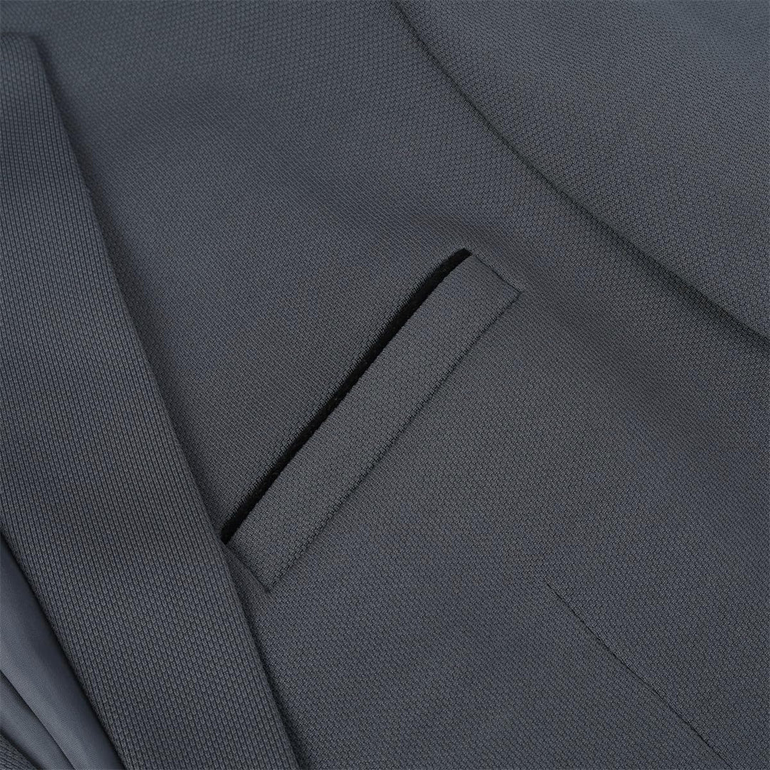Allthemen Herren Anzug Stretch 2 Teilig Herrenanzug Slim Fit Business Hochzeitsanzug 1 Knopf für Män