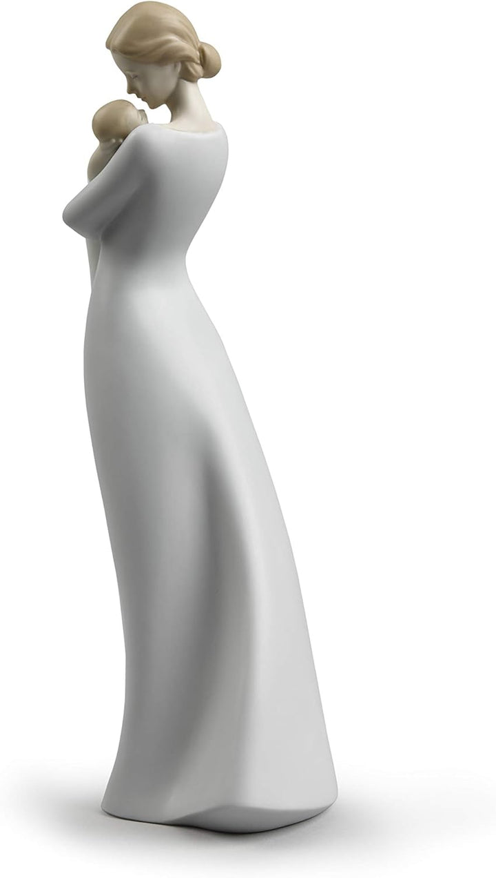 LLADRÓ Figur Umarmung Einer Mutter. Mutter. Porzellan.