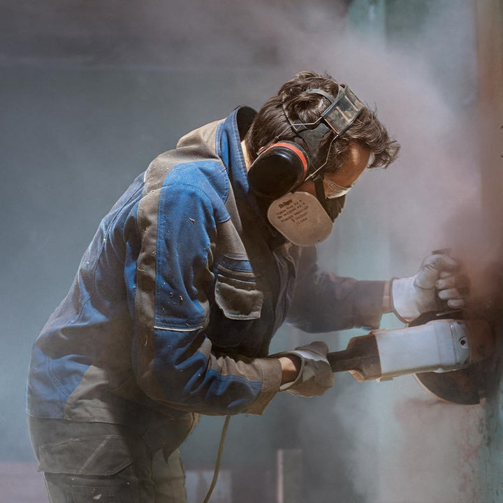 Dräger X-plore® 3500 Handwerker Halbmasken-Set inkl. Pure P3 Partikelfilter | Grössen S/M/L | gegen