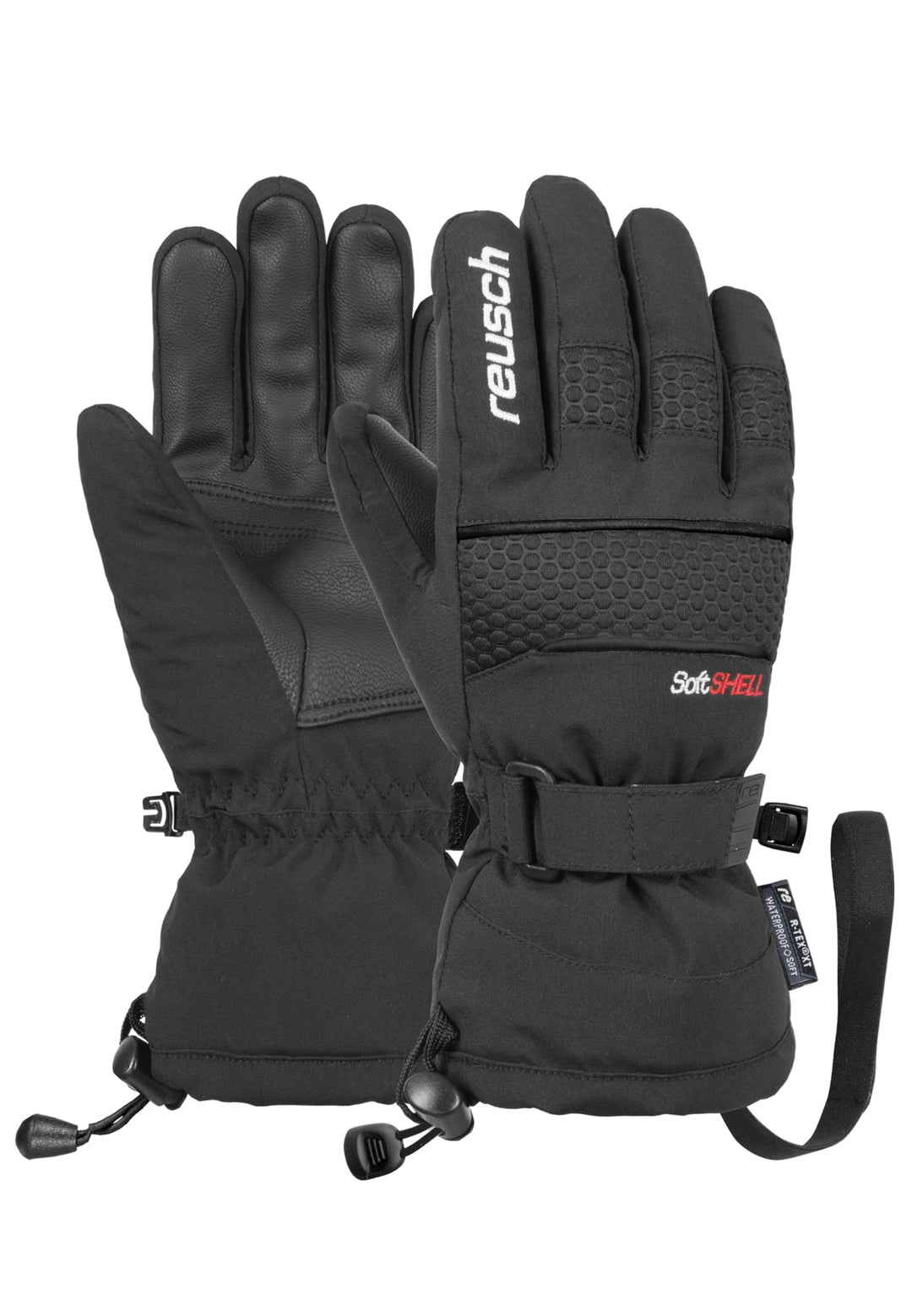 Reusch Connor R-TEX XT Junior warme, wasserdichte, Winddichte und atmungsaktive Fingerhandschuhe Ski