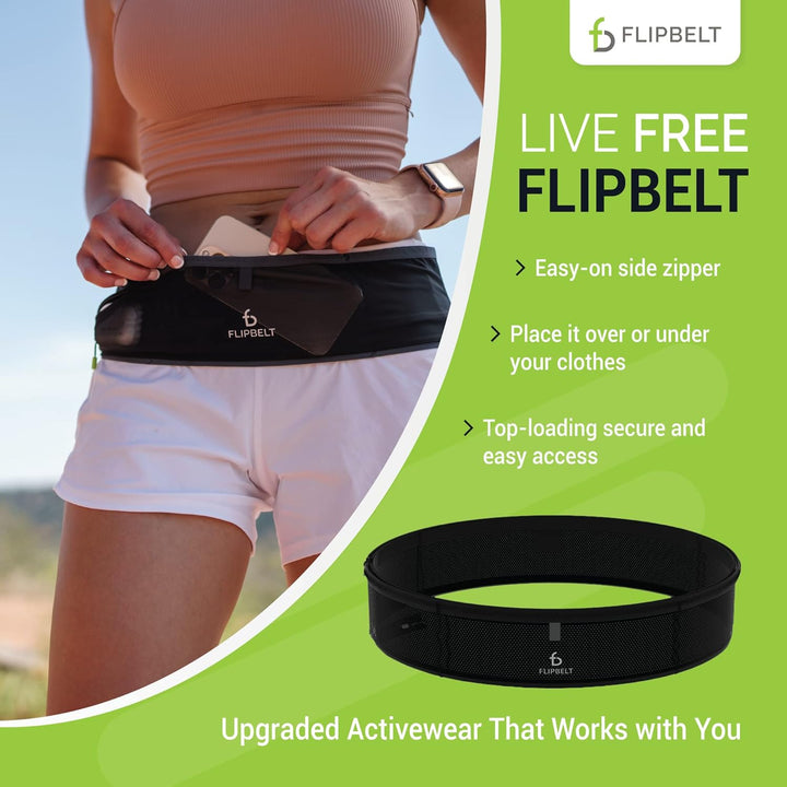 FlipBelt Luft, Schwarz, Small S Schwarz, S Schwarz