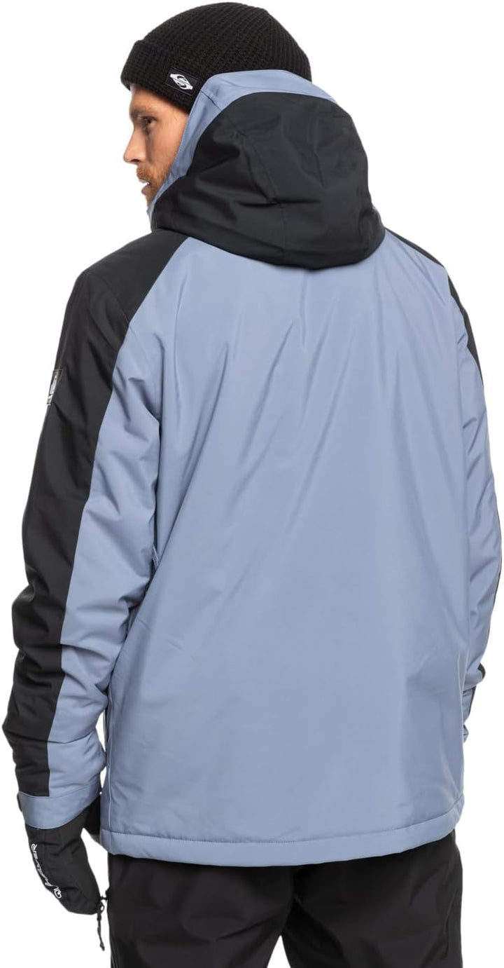 Quiksilver Herren Mission Block Jk Jacket (1er Pack) XL Flint Stone, XL Flint Stone