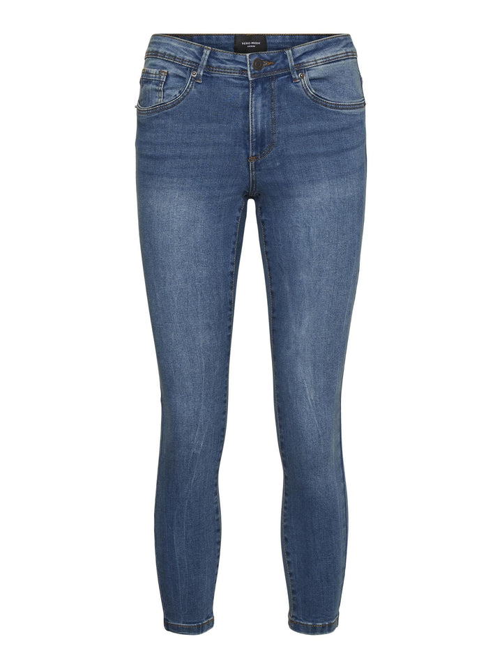 VERO MODA Damen Jeans XS / 36L Medium Blue Denim, XS / 36L Medium Blue Denim