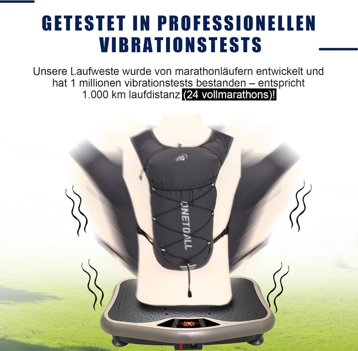 Laufweste Damen mit 500ml Trinkflasche/2L Trinkblase, Leichter Trinkrucksack Laufen Herren 6L, Runin