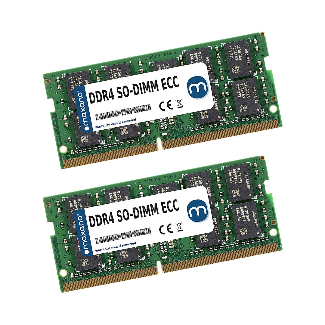Maxano 32GB Kit 2X 16GB RAM kompatibel mit Synology DiskStation DS923+ (PC4-21300 SO-DIMM ECC Arbeit