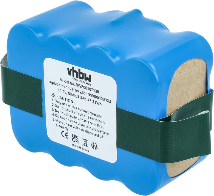 vhbw Akku kompatibel mit Hoover RBC003, RBC003 011, RBC006, RBC011, RBC012 Staubsauger Home Cleaner