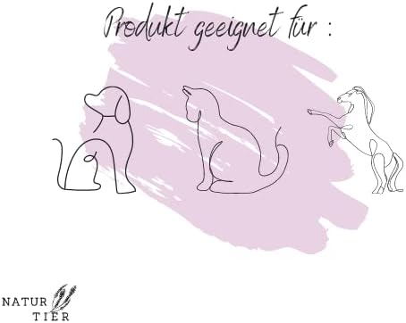 Zahnpflege, Zahnpasta 30 ml - 100% Natürliche Inhaltsstoffe - Hund, Katze, Pferd