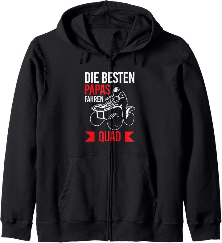 Besten Papas Fahren Quad Quadfahrer Bike Offroad Motorsport Kapuzenjacke