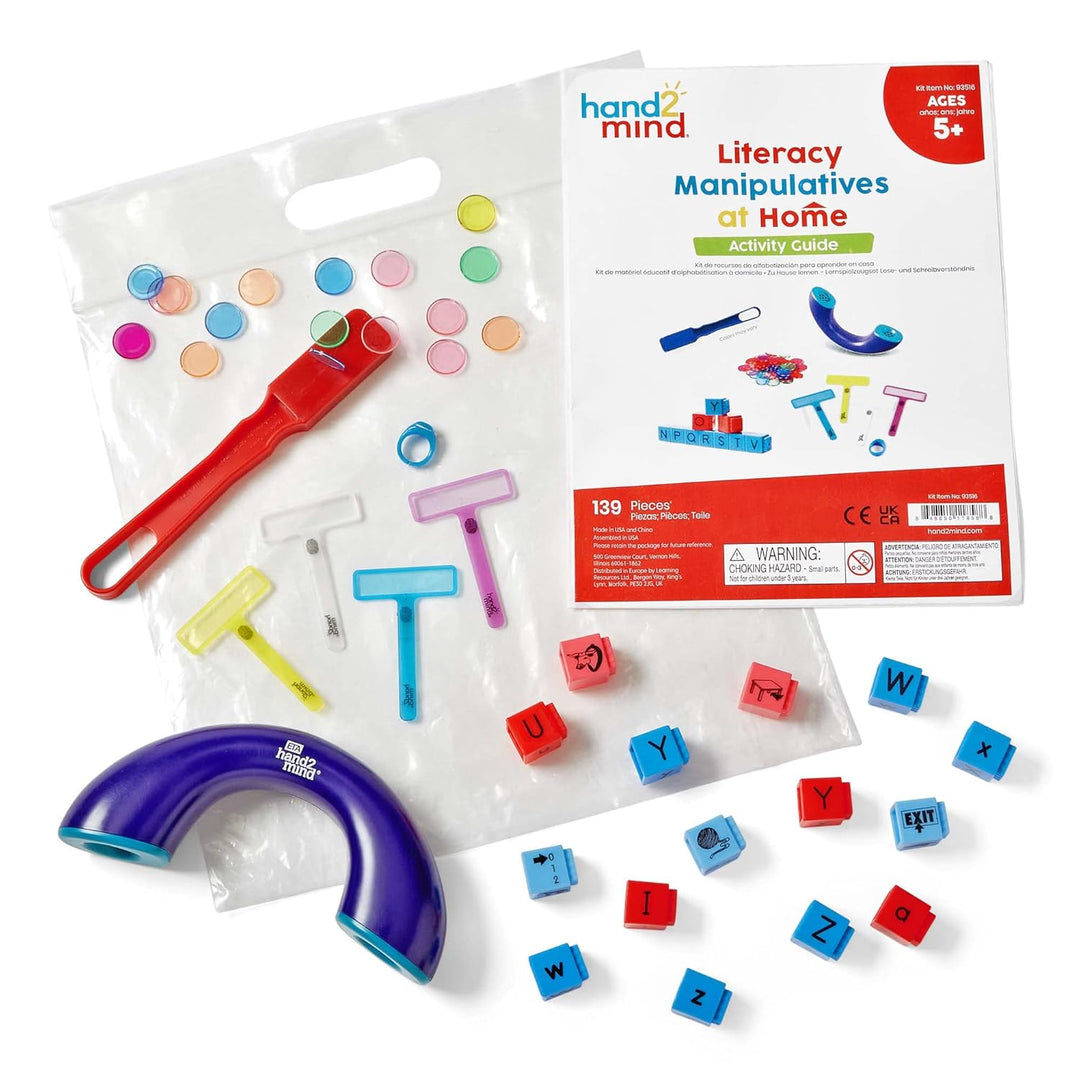 Learning Resources Zu Hause lernen – Lernspielzeugset für das Lese- und Schreibverständnis, Lernspie