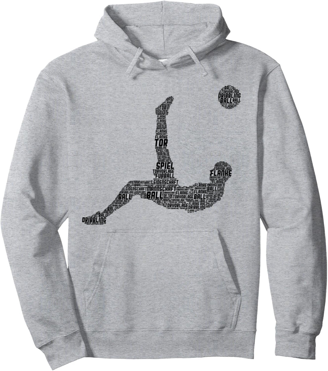Fussball Fussballer Kinder Jungen Pullover Hoodie
