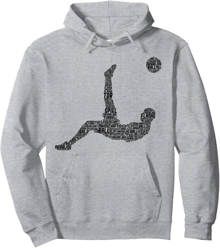 Fussball Fussballer Kinder Jungen Pullover Hoodie