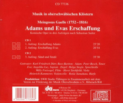 Musik in Oberschw.Klöstern, Audio-CD