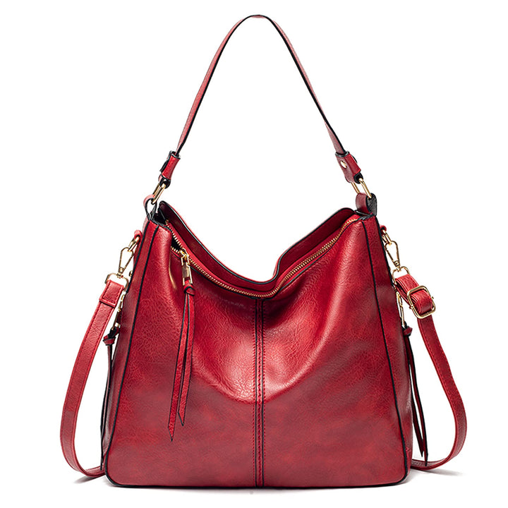 FANDARE Damen Handtasche Frauen Umhängetaschen Schultertasche PU Leder Tote Beutel Schultertasche fü