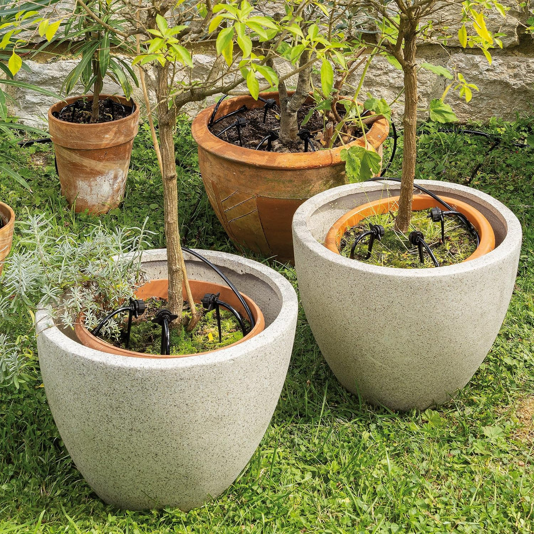 Esotec Solar Bewässerungscomputer Waterdrops Professional, Bewässerungssystem, Tröpfchenbewässerung,