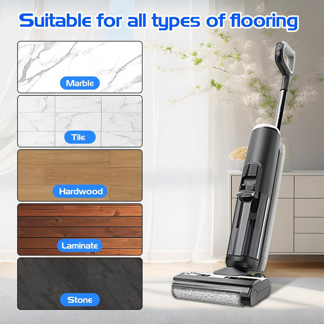 Ersatzteile für Tineco Floor One S7 Pro / S6: 2 Walzenbürsten + 3 HEPA-Filter + 1 Reinigungsbürste -