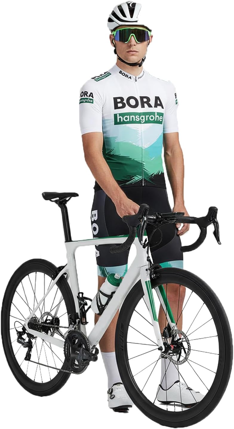Herren Fahrradbekleidung set Kurzarm Herrentrikot Radhose Radtrikots für Herren Schnelltrocknend Atm