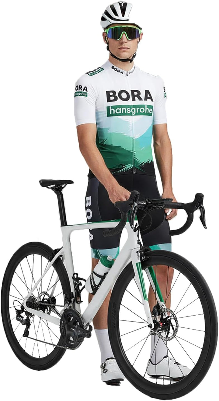 Herren Fahrradbekleidung set Kurzarm Herrentrikot Radhose Radtrikots für Herren Schnelltrocknend Atm