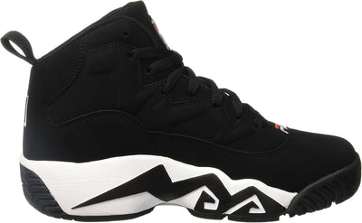 FILA Herren Leichte Basketball Mittelhohem Schaft Sneaker 41 EU Schwarz Weiss Fila Rot, 41 EU Schwar