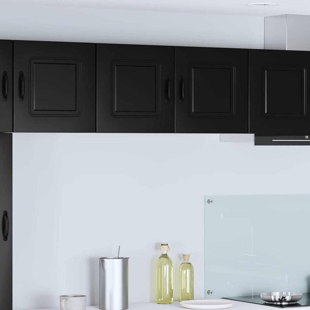 vidaXL Geschirrspülerfront Kalmar Schwarz 80 x 31 x 40 cm 80 x 31 x 40 cm Schwarz, 80 x 31 x 40 cm S