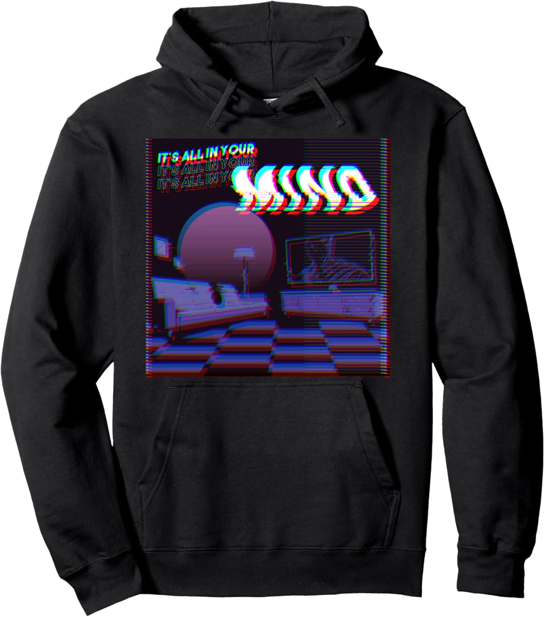 Aesthetic Vaporwave. Japan Style 90s clothes aesthetic Pullover Hoodie