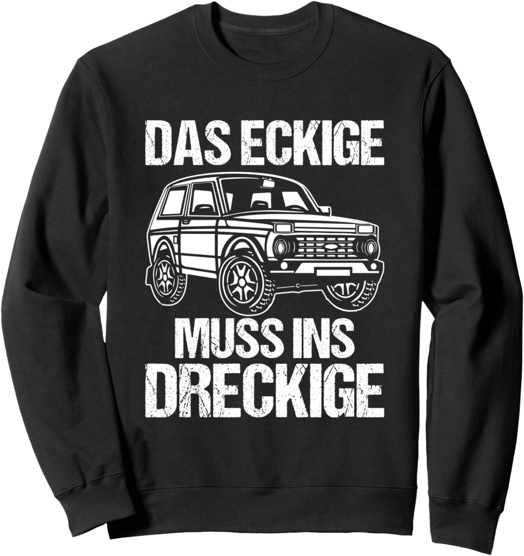 Lada Niva 4x4 Offroad Russland UdSSR Geländewagen Sweatshirt