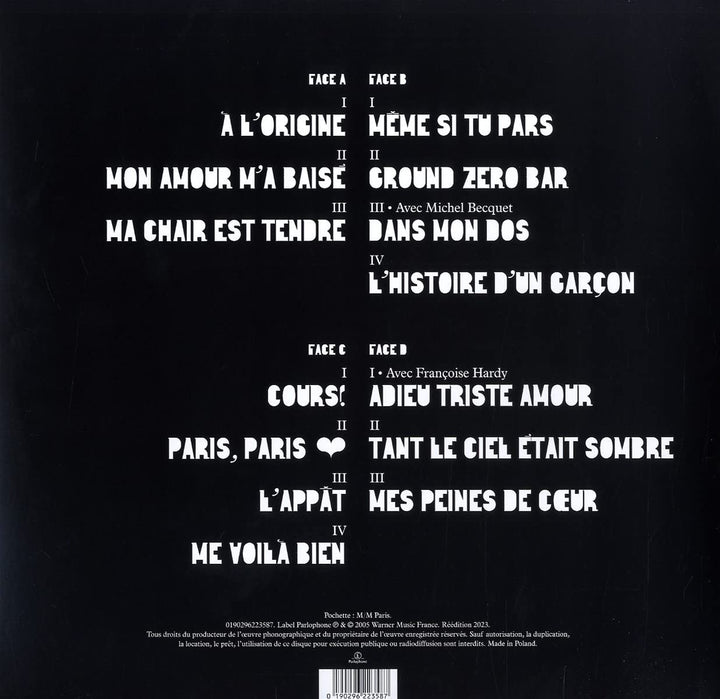 À l'Origine, Vinyl