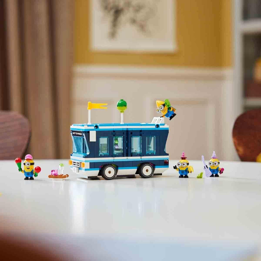 LEGO Ich – Einfach unverbesserlich 4 Minions und der Party Bus, Spielset zu Ich – Einfach unverbesse