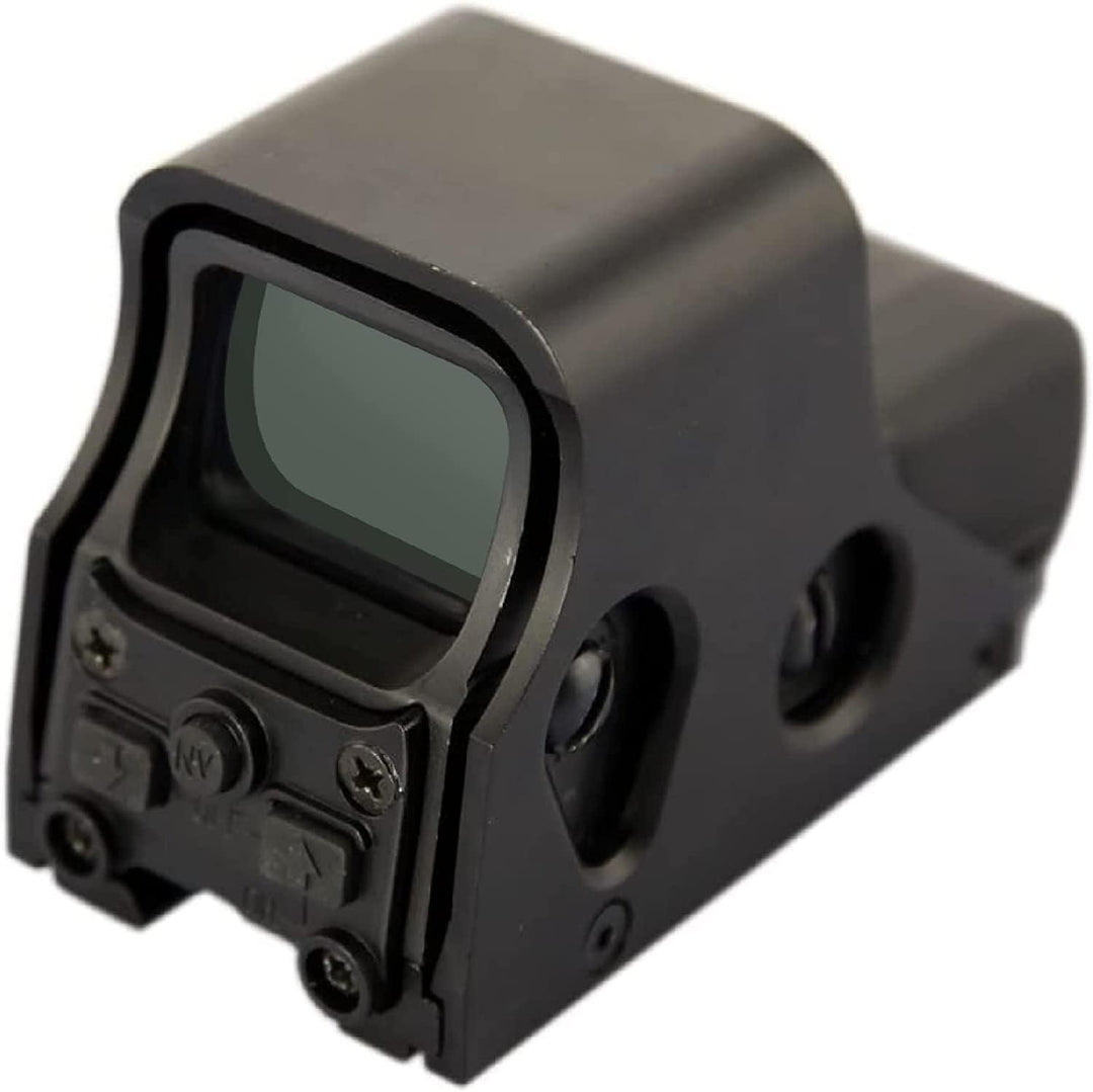 Minidiva 551 Holographic Sight Red Greenpoint Visier/Dot Sight Scope mit 20mm Rail, 10 Stufen Hellig