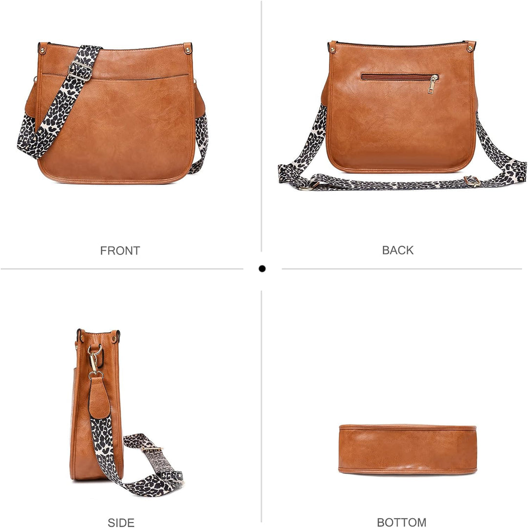 NICOLE & DORIS Frauen Umhängetasche Damen Handtasche Schultertasche Leder PU Satchel Tasche Multi-Po