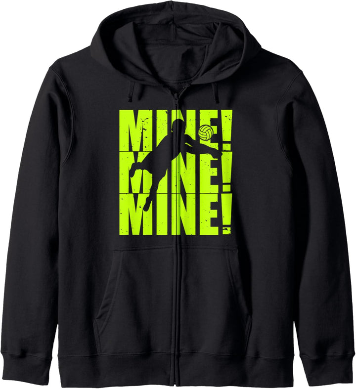 Mine! Mine! Mine! | Volleyballspieler Sportveranstaltungen Kapuzenjacke