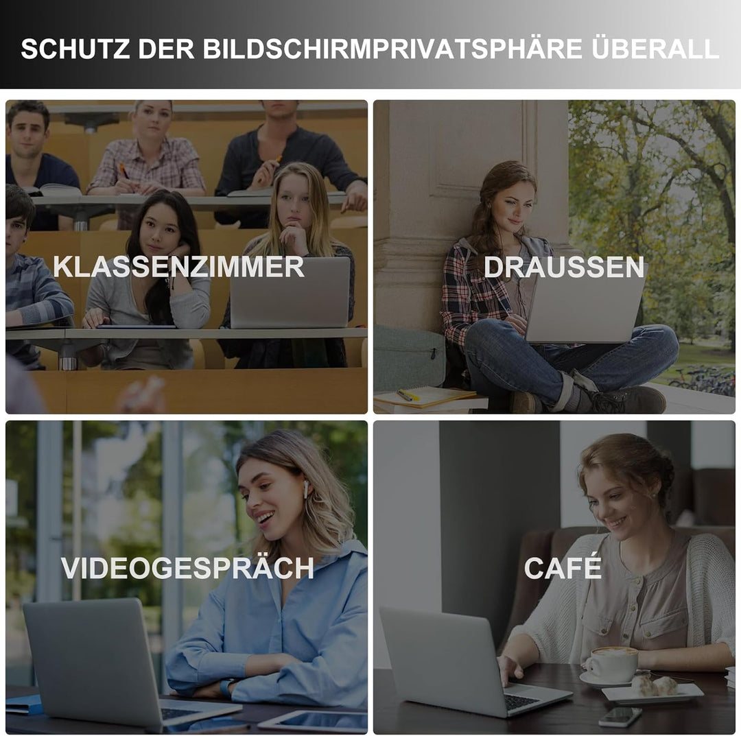 STARY 360° Magnetischer Blickschutzfolie für MacBook Pro 16 Zoll (2021-2024,M1, M2, M3, M4, Pro, Max