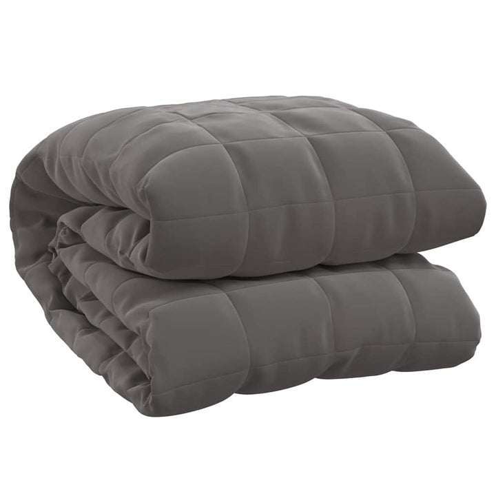 Revera Gewichtsdecke grau 155 x 220 cm 11 kg Stoff