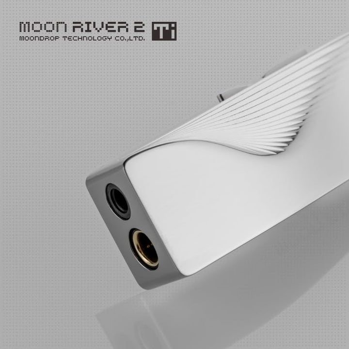 Moondrop Moonriver 2: Ti tragbares DAC/AMP DSD512 DSD-Decodieren Dual CS43198 austauschbarer Typ-C-P