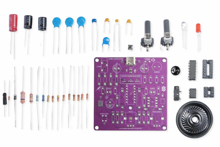 Soldered Lo-Fi Noise Machine Solder Kit | Made in EU | 333349