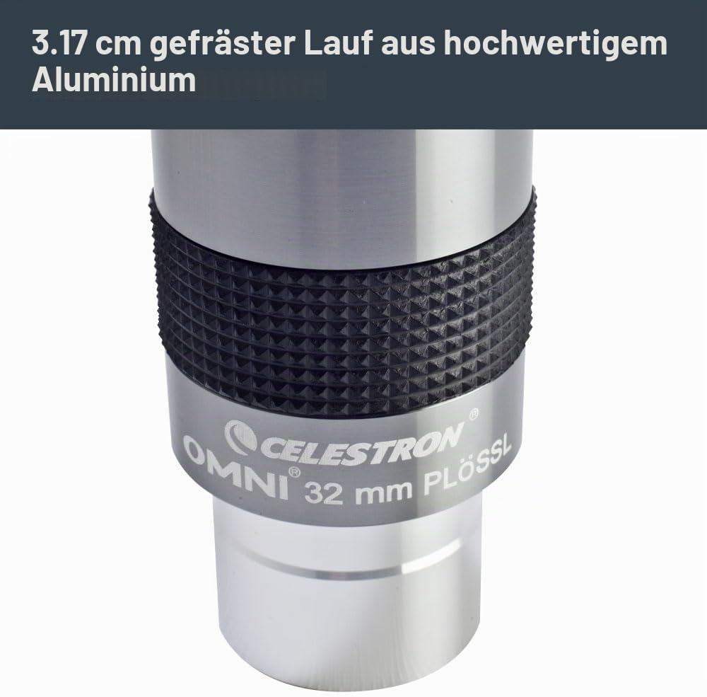 Celestron 93323 1-1/4-32 mm Omni Serie Okular, 32 mm