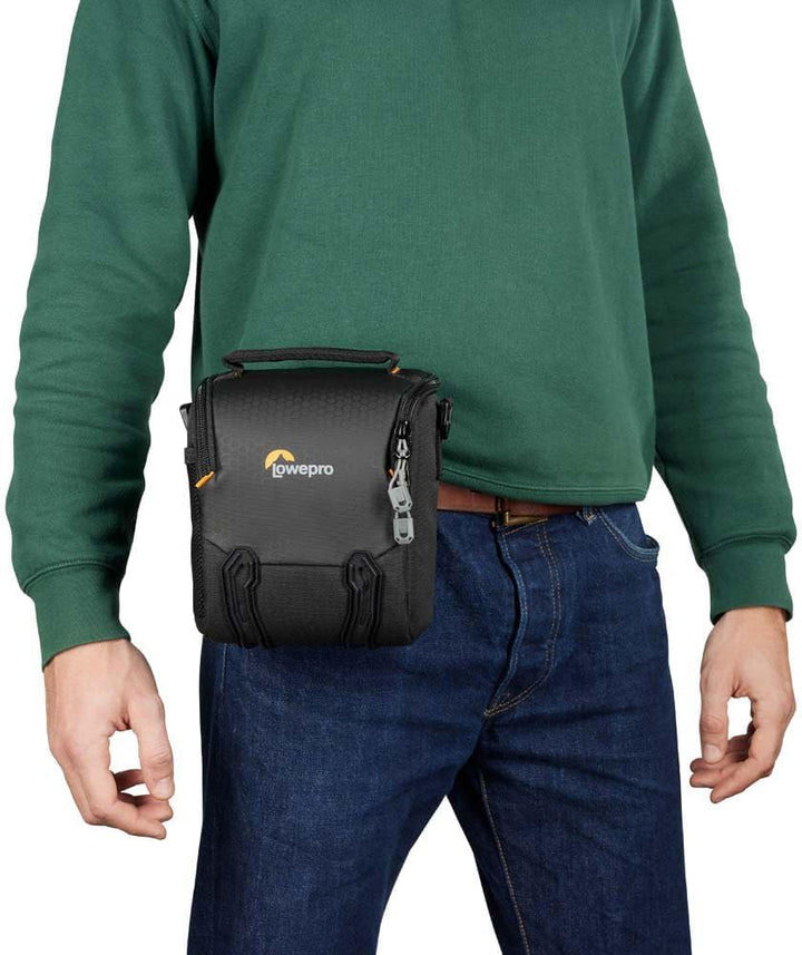 Lowepro Adventura SH 120 III, Camera Shoulder Bag with Adjustable/Removable Shoulder Strap, Backpack