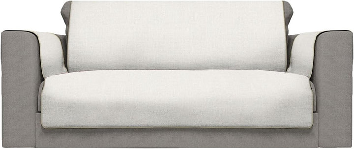 Italian Bed Linen CD-COMFORT-PANNA-2PMX Komfort-Antigleiten-Sofa-Decke,2 Plätze Maxy, Creme 2 Plätze