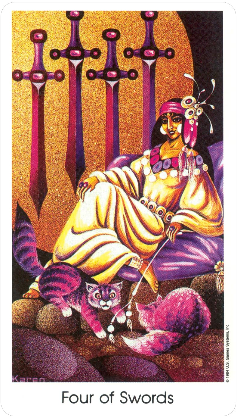 Tarot of the Cat People, Karten