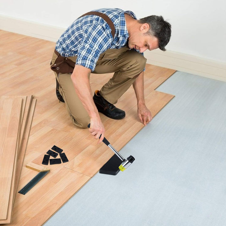 Laminat Holzfussboden Installations Set Verlegeset für Laminatfussböden mit 20 Abstandhaltern Schlag