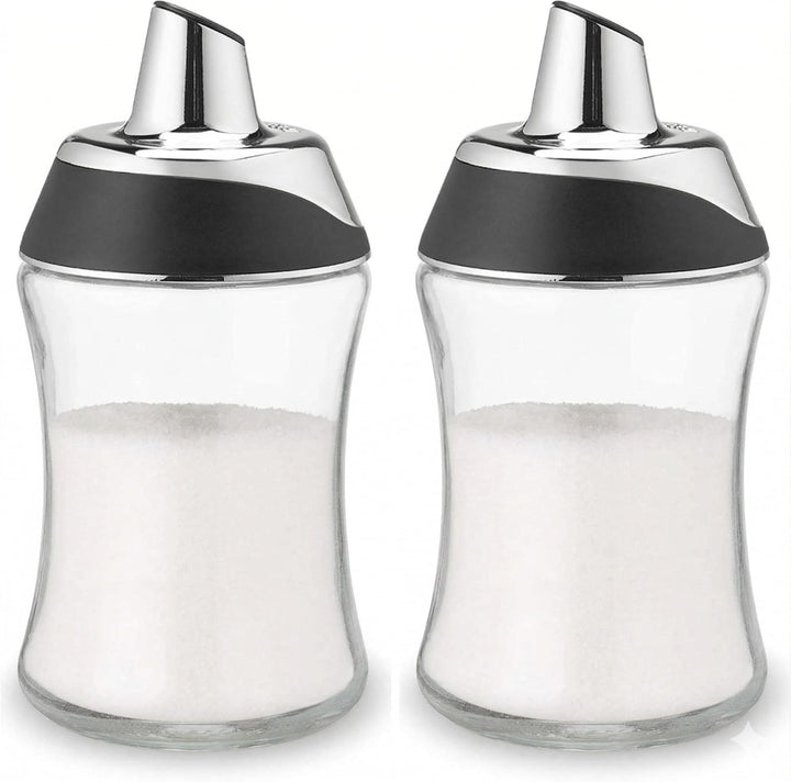 J&amp;M Design Zuckerspender &amp; Shaker für Kaffee, Müsli, Tee &amp; Backen, mit Ausgiesser und Deckel für ein
