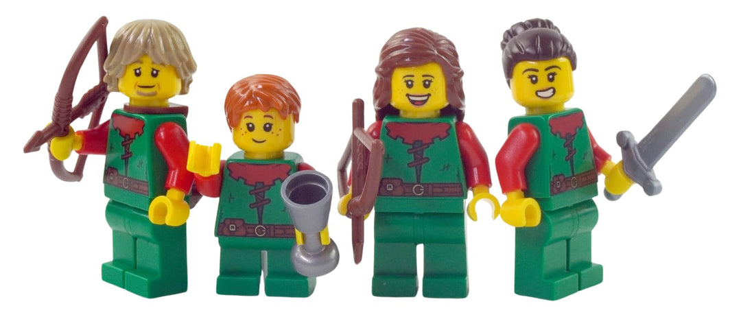 LEGO Ritter Minifiguren Waldläufer, Forestmen (Waldläufer)