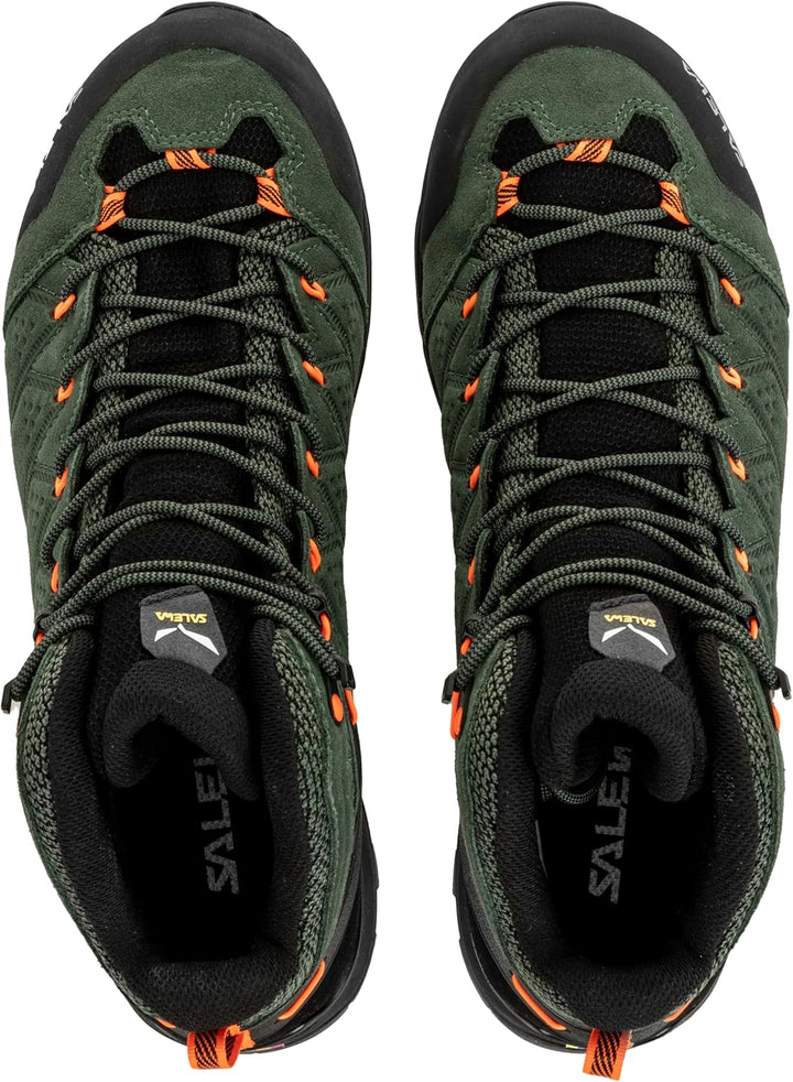 Salewa Herren Ms Alp Mate Mid PTX Trekking-& Wanderstiefel 40 EU Thyme Black, 40 EU Thyme Black