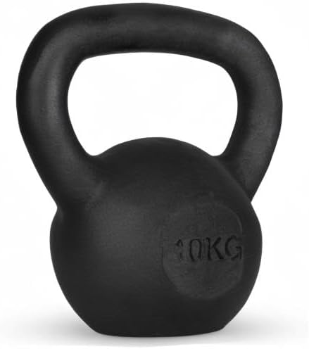 Athlyt - Kettlebell/Kugelhantel aus Gusseisen, 2 kg 10kg, 10kg